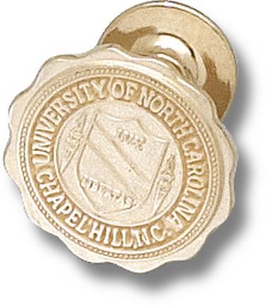 "North Carolina Tar Heels ""Seal"" Lapel Pin - 10KT Gold Jewelry"