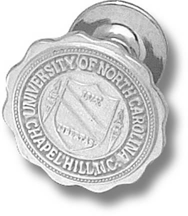 "North Carolina Tar Heels ""Seal"" Lapel Pin - Sterling Silver Jewelry"