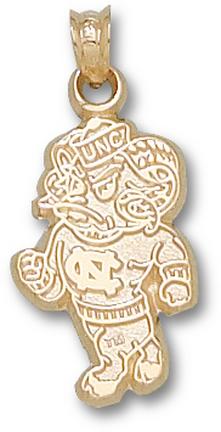 "North Carolina Tar Heels ""Full Body Ram"" Lapel Pin - Sterling Silver Jewelry"
