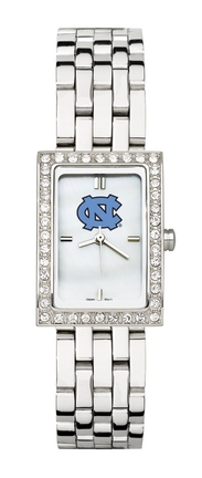 North Carolina Tar Heels Women's Allure Watch with Stainless Steel Bracelet