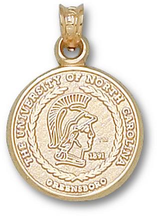"North Carolina (Greensboro) Spartans ""Seal"" Lapel Pin - Sterling Silver Jewelry"