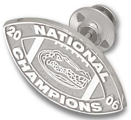 "Florida Gators 2006 Bowl Championship Series 1/2"" Logo Lapel Pin - 10KT Gold Jewelry"