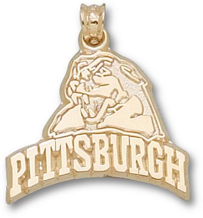 "Pittsburgh Panthers ""Head Pittsburgh"" Lapel Pin - 14KT Gold Jewelry"