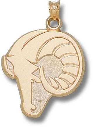 Rhode Island Anchormen "Ram" Lapel Pin - 14KT Gold Jewelry