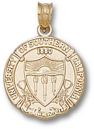 "USC Trojans ""Seal"" Lapel Pin - 14KT Gold Jewelry"