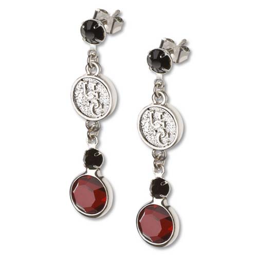 South Carolina Gamecocks Logo Crystal Earrings