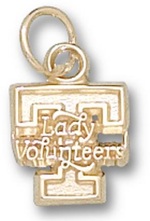 "Tennessee Lady Volunteers ""T Lady Volunteers"" Lapel Pin - 10KT Gold Jewelry"