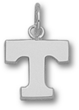 Tennessee Volunteers "Power T" 3/8" Charm - Sterling Silver Jewelry