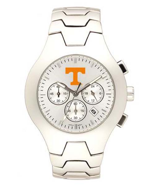 Tennessee Volunteers NCAA Men's Hall of Fame Watch with Stainless Steel Bracelet