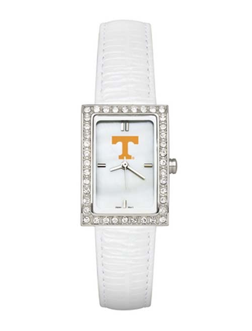 Tennessee Volunteers Women's Allure Watch with White Leather Strap