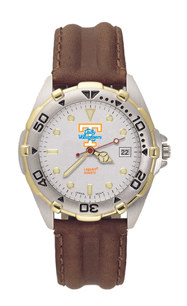 Tennessee Lady Volunteers NCAA Men's All Star Watch with Leather Band