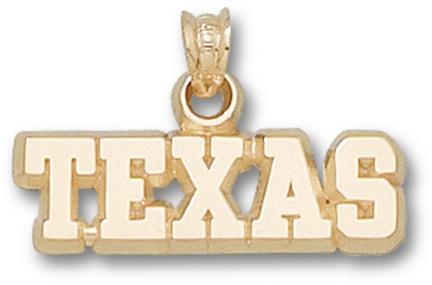 "Texas Longhorns ""Texas"" Lapel Pin - Sterling Silver Jewelry"