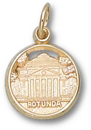 "Virginia Cavaliers ""Rotunda"" 12 mm Lapel Pin - Sterling Silver Jewelry"