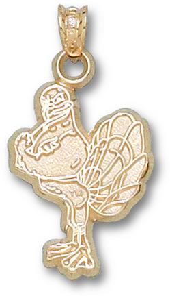 "Virginia Tech Hokies ""Hokie Bird"" Lapel Pin - Sterling Silver Jewelry"