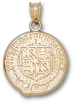 "Winthrop Eagles New ""Seal"" Lapel Pin - 10KT Gold Jewelry"