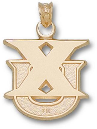 "Xavier Musketeers New ""XU"" 5/8"" Lapel Pin - 10KT Gold Jewelry"