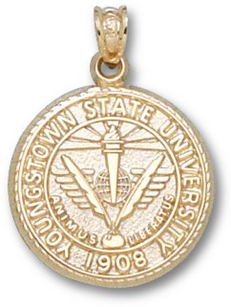Youngstown State Penguins "Seal" Lapel Pin - 10KT Gold Jewelry