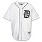 Brandon Inge Detroit Tigers Authentic #15 Majestic Athletic Cool Base MLB Baseball Jersey (Home White, Size 52)