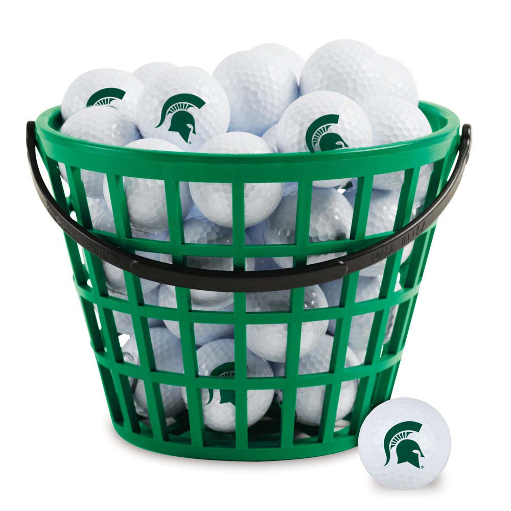 Michigan State Spartans Golf Ball Bucket (36 Balls)