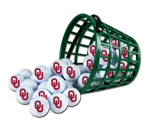 Oklahoma Sooners Golf Ball Bucket (36 Balls)