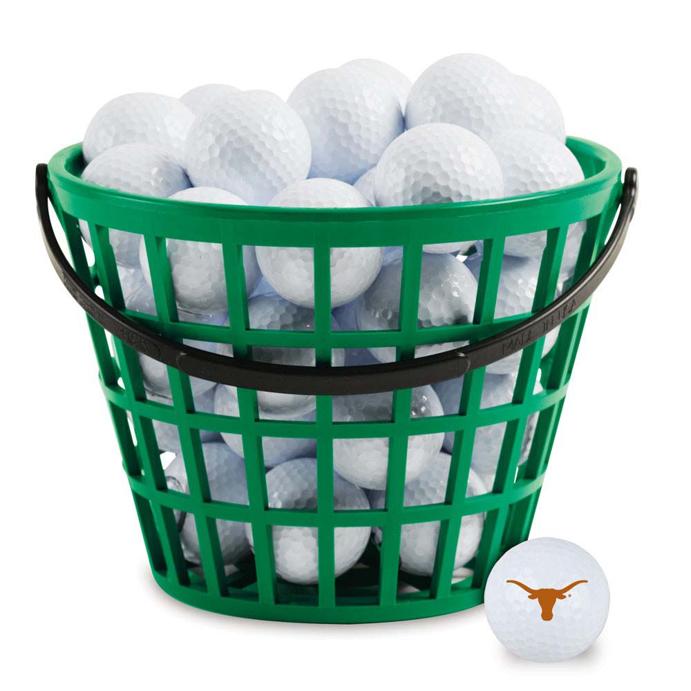 Texas Longhorns Golf Ball Bucket (36 Balls)