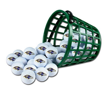 Baltimore Ravens Golf Ball Bucket (36 Balls)