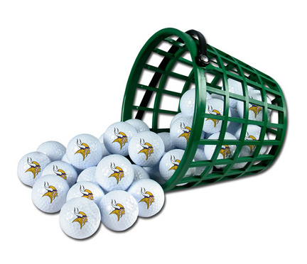 Minnesota Vikings Golf Ball Bucket (36 Balls)