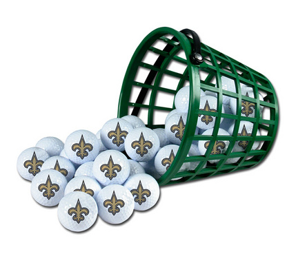 New Orleans Saints Golf Ball Bucket (36 Balls)