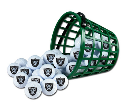 Oakland Raiders Golf Ball Bucket (36 Balls)