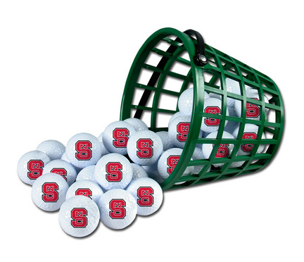 North Carolina State Wolfpack Golf Ball Bucket (36 Balls)