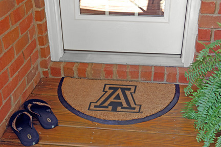 Arizona Wildcats Half Moon Door Mat