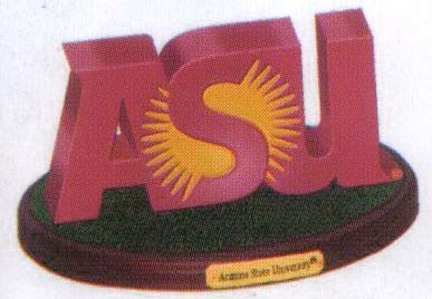 Arizona State Sun Devils "3D Logo" Figurine