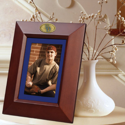 Delaware Fightin' Blue Hens 5" x 7" Vertical Brown Picture Frame