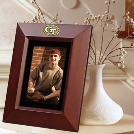 Georgia Tech Yellow Jackets 5" x 7" Vertical Brown Picture Frame