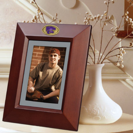 Kansas State Wildcats 5" x 7" Vertical Brown Picture Frame