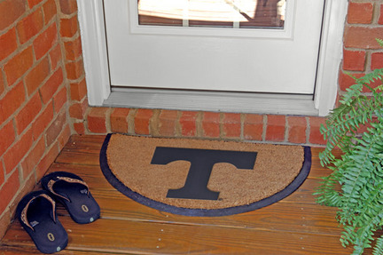 Tennessee Volunteers Half Moon Door Mat