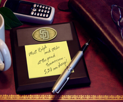 San Diego Padres Memo Pad Holder