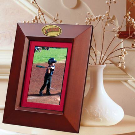 Indianapolis Indians 5" x 7" Vertical Brown Picture Frame