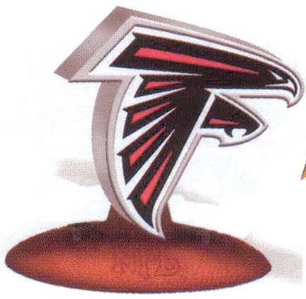 Atlanta Falcons "3D Logo" Figurine