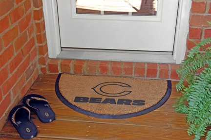 Chicago Bears Half Moon Door Mat