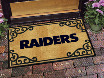 Oakland Raiders Door Mat