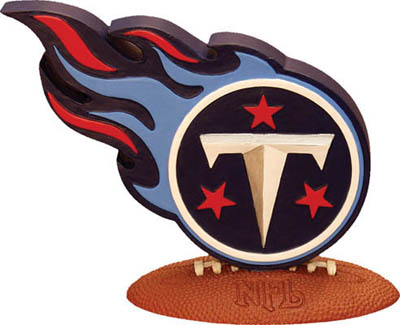 Tennessee Titans "3D Logo" Figurine