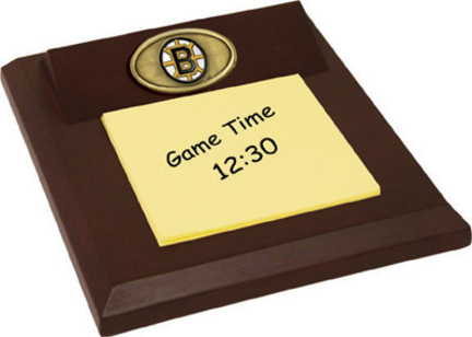 Boston Bruins Memo Pad Holder