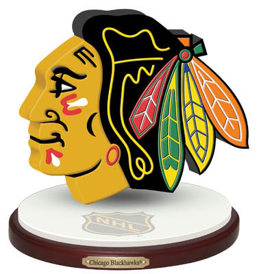 Chicago Blackhawks "3D Logo" Figurine