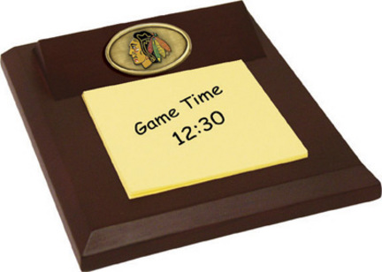 Chicago Blackhawks Memo Pad Holder