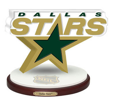 Dallas Stars "3D Logo" Figurine