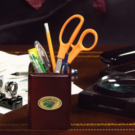 Minnesota Wild Walnut Pencil Holder