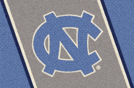 North Carolina Tar Heels "NC" 4' x 6' Team Door Mat