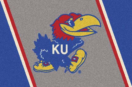 Kansas Jayhawks 4' x 6' Team Door Mat