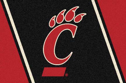 Cincinnati Bearcats 5' x 8' Team Door Mat